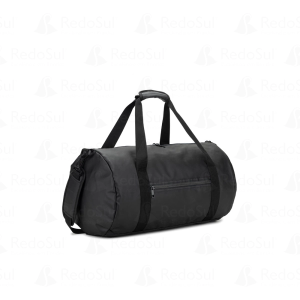 Bolsa esportiva personalizada em formato cilíndrico em poliéster reciclado 32 Litros